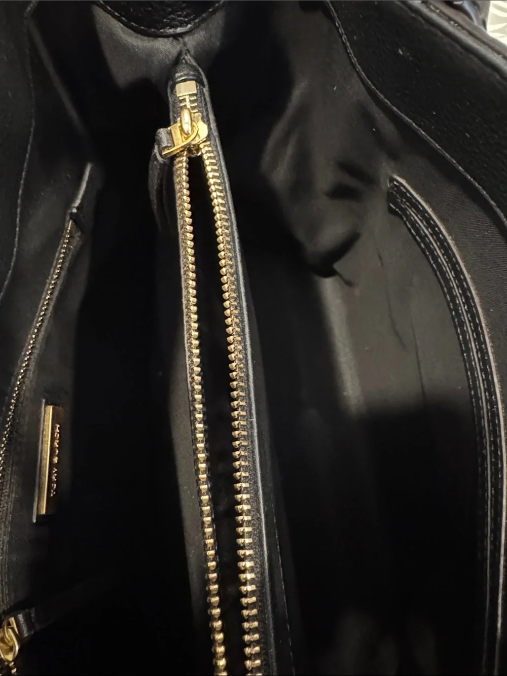Tory Burch Black Leather Double-Handle Satchel
